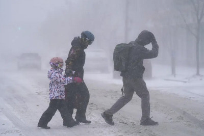 Bão tuyết càn quét khiến ít nhất 34 người thiệt mạng ở Mỹ