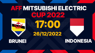 Link xem trực tiếp bóng đá Brunei vs Indonesia 17h hôm nay 24/12 trên FPT Play, VTV5