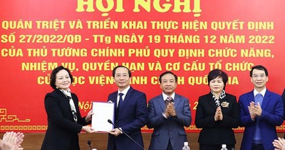 Giao Quyền Giám đốc Học viện Hành chính Quốc gia đối với ông Nguyễn Bá Chiến