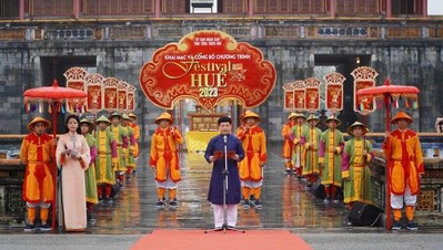 Khởi động Festival Huế 2023 - tái hiện Lễ Ban sóc triều Nguyễn