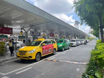 TP.HCM đề xuất bãi xe taxi miễn phí dịp Tết 2023 ở sân bay Tân Sơn Nhất