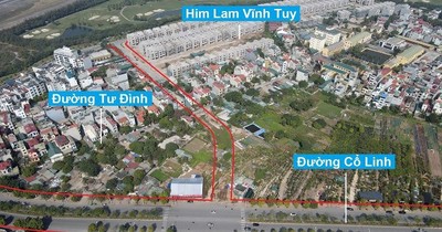 Những tuyến đường đang và sẽ mở qua khu nhà ở Him Lam Vĩnh Tuy