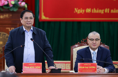 Thủ tướng Phạm Minh Chính làm việc với Ban Thường vụ tỉnh ủy Phú Yên