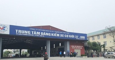 Thanh tra Sở GTVT Nghệ An quyết định xử phạt 2 trung tâm đăng kiểm