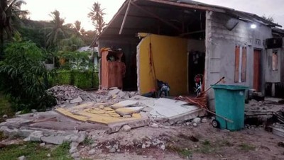 Động đất 5,3 độ richter làm rung chuyển miền Tây Indonesia