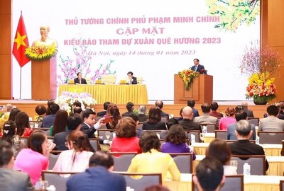 Thủ tướng Chính phủ gặp mặt kiều bào tại "Xuân Quê hương 2023"