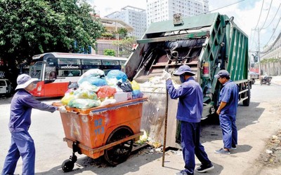 Quảng Bình: Kiểm tra công tác thu gom, vận chuyển, xử lý rác thải sinh hoạt