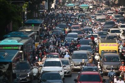 Hà Nội có 35 vị trí thường xuyên ùn tắc giao thông giờ cao điểm