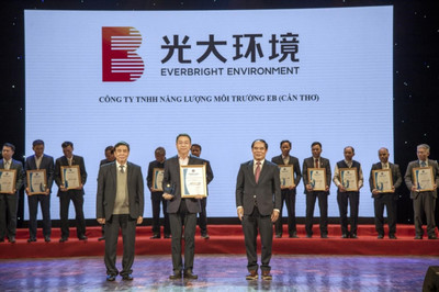 Nhà máy XLCTR Cần Thơ đoạt Giải thưởng Doanh nghiệp vì sự nghiệp phát triển năng lượng Việt Nam