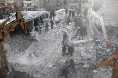 16 người thiệt mạng sau tai nạn sập nhà ở Syria