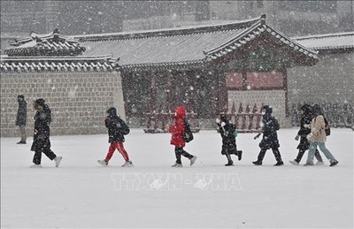 Cơ quan Khí tượng Hàn Quốc cảnh báo rét đậm, rét hại tại Incheon