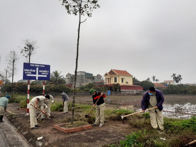 Hưng Yên: Đồng loạt phát động Tết trồng cây năm Quý Mão 2023