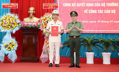 Đại tá Hồ Việt Triều giữ chức vụ Giám đốc Công an tỉnh Bạc Liêu