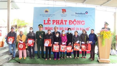 Thừa Thiên Huế: Bộ chỉ huy Bộ đội Biên phòng phát động “Tết trồng cây đời đời nhớ ơn Bác Hồ”
