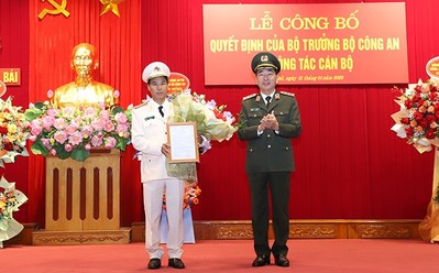 Đại tá Lê Việt Thắng giữ chức vụ Giám đốc Công an tỉnh Yên Bái
