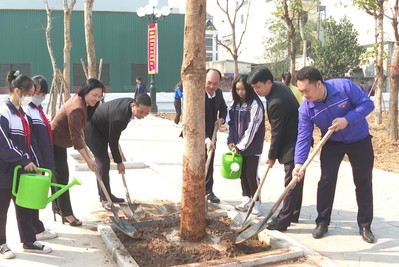 Hà Nội: Huyện Đông Anh phát động Tết trồng cây Xuân Quý Mão 2023