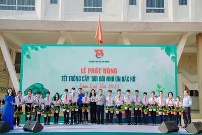 Thành Đoàn TP.HCM tổ chức Lễ phát động "Tết trồng cây đời đời nhớ ơn Bác Hồ"