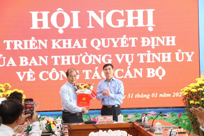 Giám đốc Sở Xây dựng giữ chức Bí thư Huyện ủy Bắc Bình, tỉnh Bình Thuận