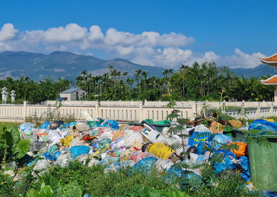Quảng Nam: Lượng rác thải sinh hoạt tăng cao dịp tết Quý Mão