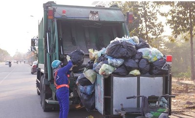 Nỗ lực thu gom, xử lý rác thải sau tết ở Hà Tĩnh