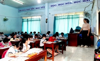Hơn 96,32% học sinh ở An Giang trở lại lớp sau thời gian nghỉ Tết Nguyên đán