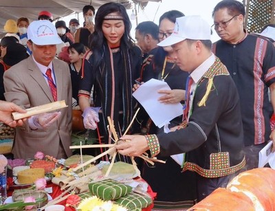 Hoa hậu H’Hen Niê dự Lễ hội Văn hoá dân gian Việt Bắc năm 2023