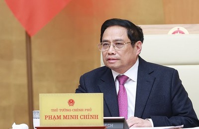 Thủ tướng Phạm Minh Chính chủ trì phiên họp Chính phủ chuyên đề xây dựng pháp luật tháng 1-2023