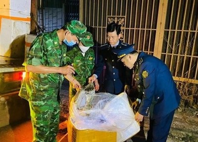 Quảng Trị: Hơn 1,7 tấn nội tạng lợn không rõ nguồn gốc bốc mùi hôi thối bị bắt giữ