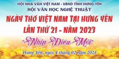 Hưng Yên: Ngày thơ Việt Nam Lần thứ 21- Năm 2023
