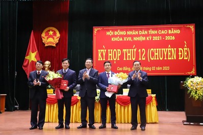 Ông Trịnh Trường Huy giữ chức Phó Chủ tịch UBND tỉnh Cao Bằng