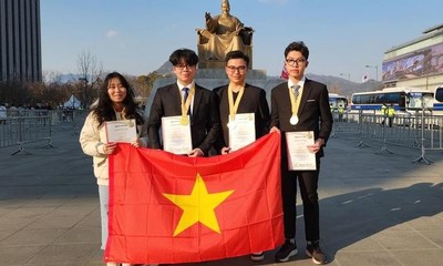 Olympic Phát minh và Sáng tạo thế giới: 4 học sinh Việt Nam giành Huy chương Vàng