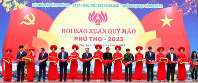 Phú Thọ: Khai mạc Hội báo Xuân Quý Mão 2023