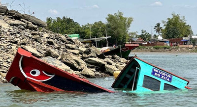Cục Đăng kiểm thông tin như thế nào về vụ tàu bị lật ở Đồng Nai?