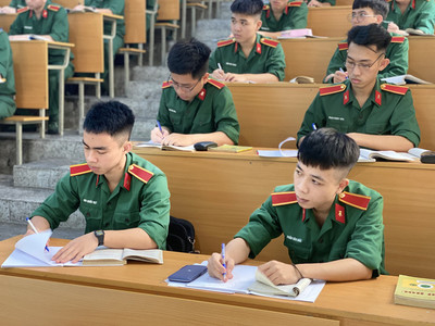 Các trường quân đội công bố thông tin tuyển sinh năm 2023