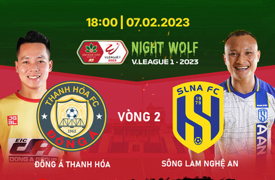 Trực tiếp Thanh Hóa vs SLNA 18h hôm nay 7/2 trên FPT Play, HTV Thể thao