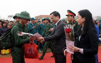 Thành phố Yên Bái tổ chức Lễ giao nhận quân năm 2023