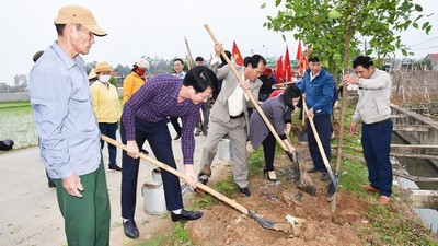 Hội Nông dân tỉnh Nghệ An phát động Tết trồng cây đời đời nhớ ơn Bác Hồ xuân Quý Mão 2023