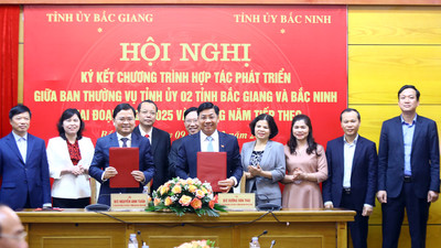 Bắc Giang – Bắc Ninh: Ký kết chương trình hợp tác phát triển giai đoạn 2023-2025