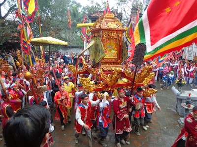 Lễ hội Đền Bà Triệu đón nhận Di sản văn hóa phi vật thể quốc gia