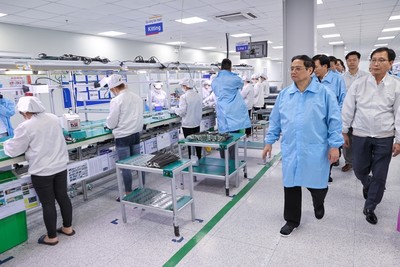 Thủ tướng khảo sát khu công nghiệp Đông Mai (Quảng Ninh)