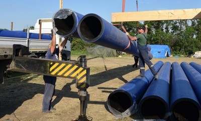 Nga xây đường ống nước 200 km đến Donbass