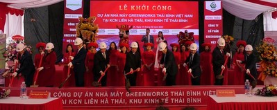 Thái Bình: Khởi công dự án 200 triệu đô la Mỹ tại Khu công nghiệp Liên Hà Thái