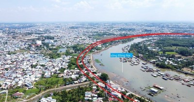 Toàn cảnh đường ven sông Cái sẽ mở theo quy hoạch tại TP Biên Hòa