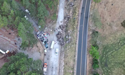 Xe buýt lao xuống vực ở Panama, ít nhất 33 người thiệt mạng