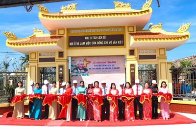 Cà Mau: Khánh thành Khu di tích Nơi ở và làm việc của cố Thủ tướng Võ Văn Kiệt
