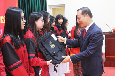 Bắc Giang: Lễ ra quân tham dự kỳ thi chọn học sinh giỏi quốc gia năm học 2022-2023