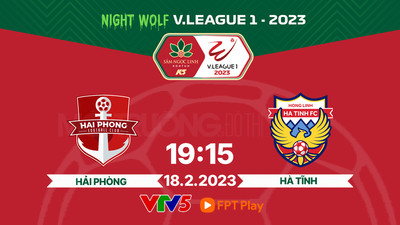 VTV5 trực tiếp bóng đá Hải Phòng vs Hà Tĩnh 19h15 hôm nay 18/2/2023