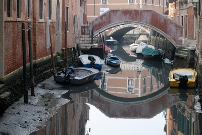Italy: Thành phố Venice có nguy cơ cạn kiệt nước