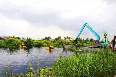 TP.HCM: Cải tạo kênh Tham Lương - Bến Cát góp phần chỉnh trang đô thị và cải thiện môi trường