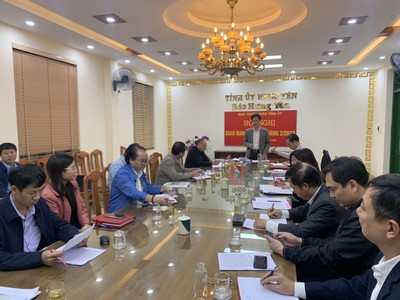 Hưng Yên: Tổ chức giao ban báo chí tháng 2/2023